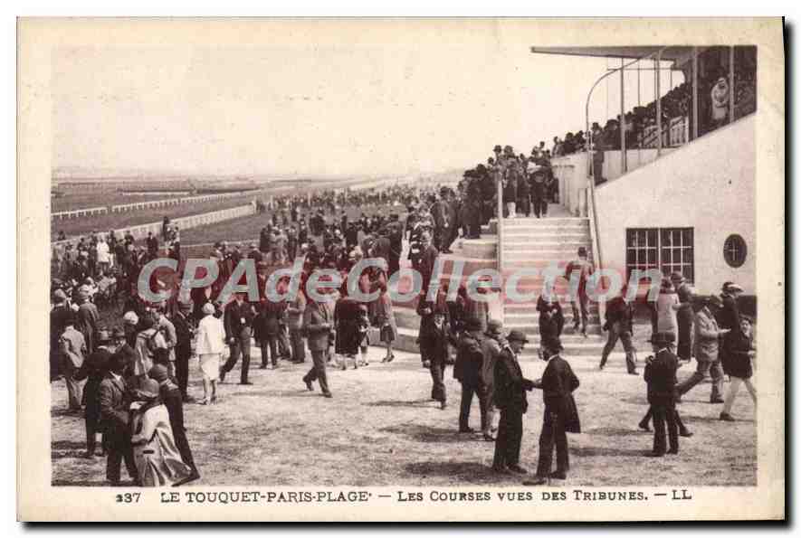 Le Touquet-Paris-Plage — Les Courses vues des tribunes — LL