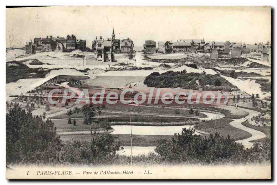 Paris-Plage — Parc de l'Atlantic-Hôtel — LL.