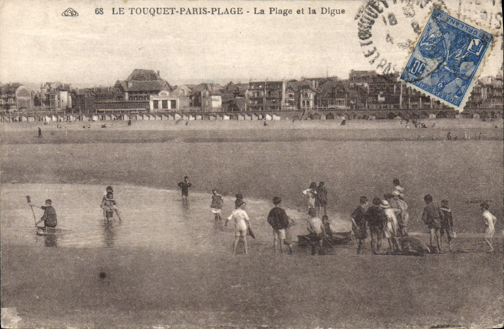 Le Touquet-Paris-Plage - La Plage et la Digue