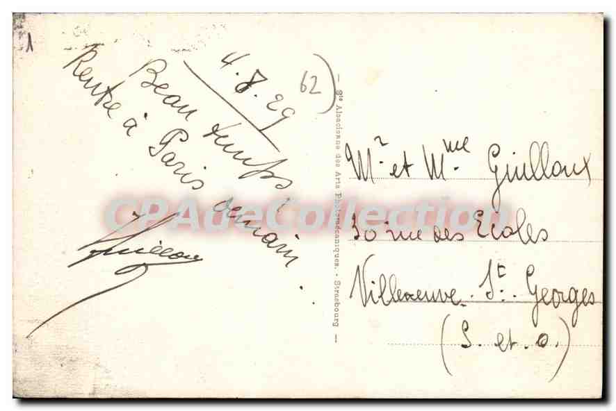 Le Touquet-Paris-Plage - La Plage et la Digue — Verso