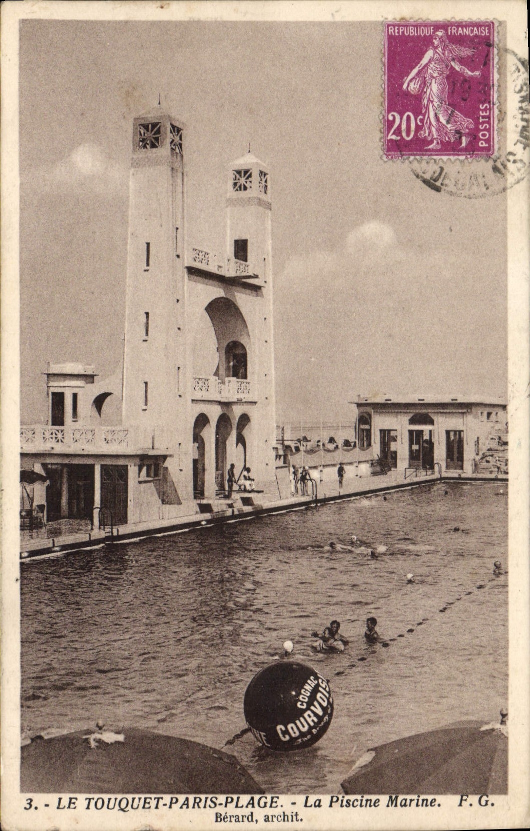 Le Touquet-Paris-Plage — La Piscine Marine — Bérard, architecte