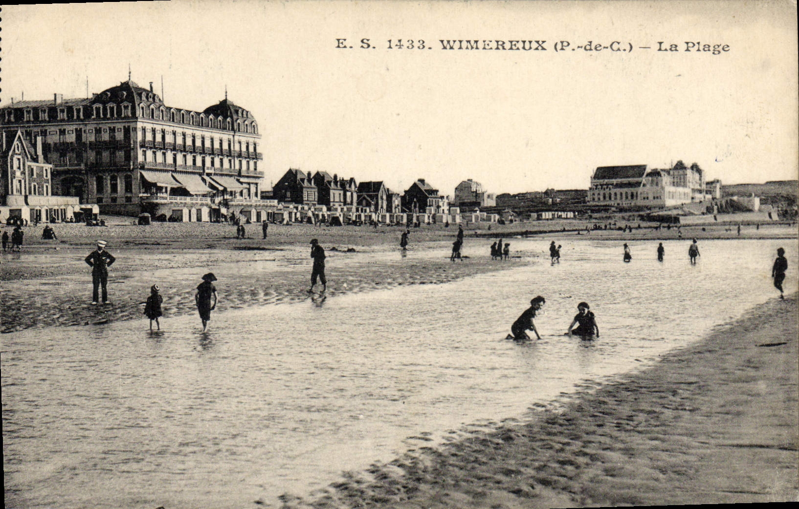 CPA WIMEREUX La Plage