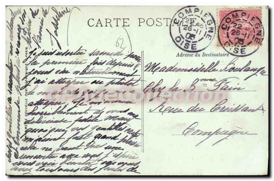 Wimereux — Le Grand Hôtel et la Plage — LL. n°56 — Rückseite