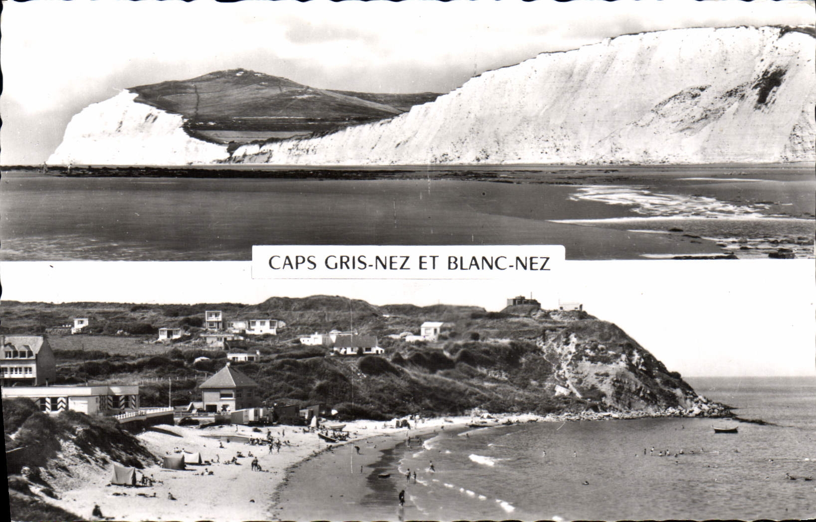 CPA Caps Gris Nez Et Blanc Nez