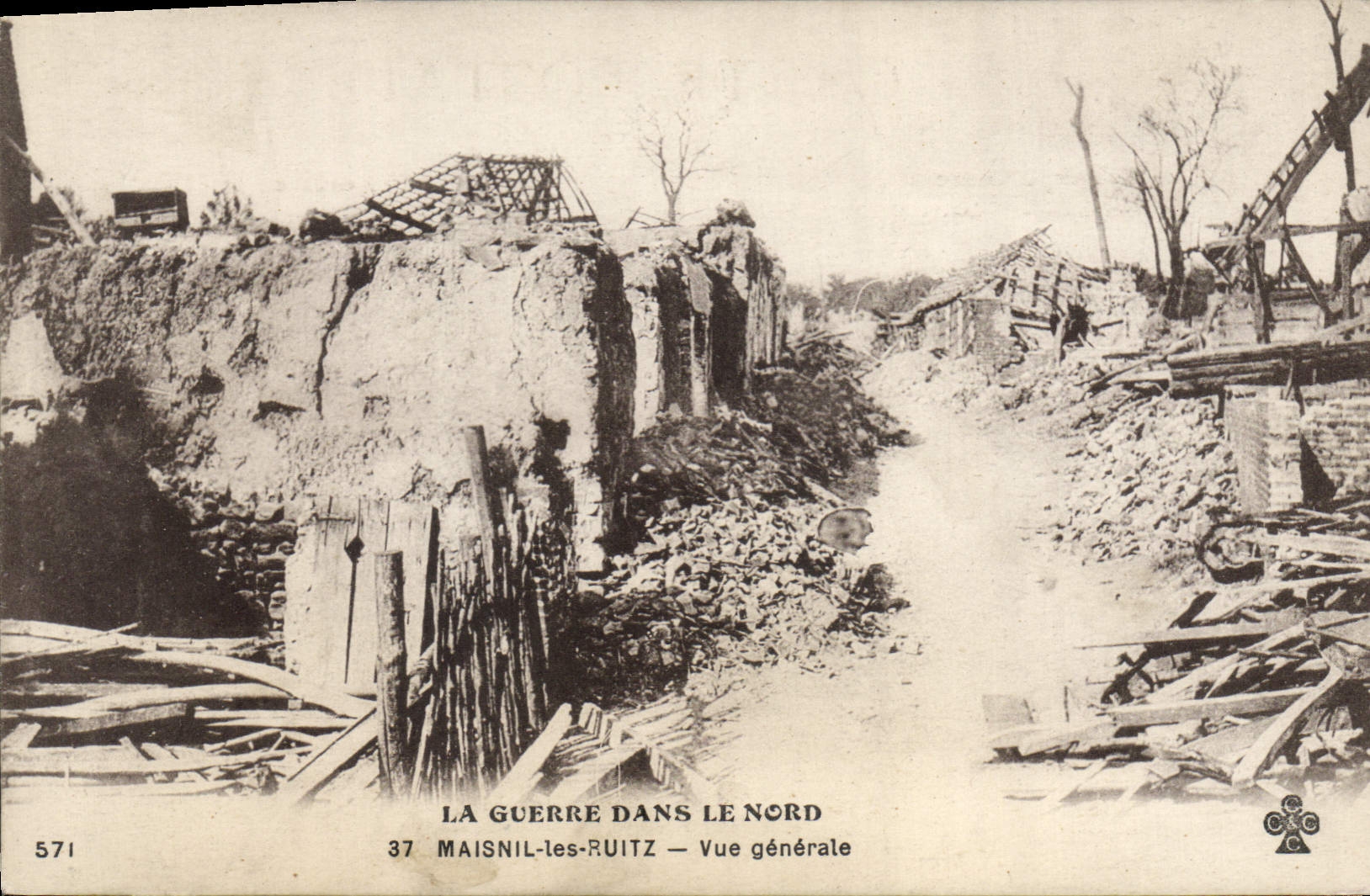 CPA Maisnil Les Ruitz Vue Generale