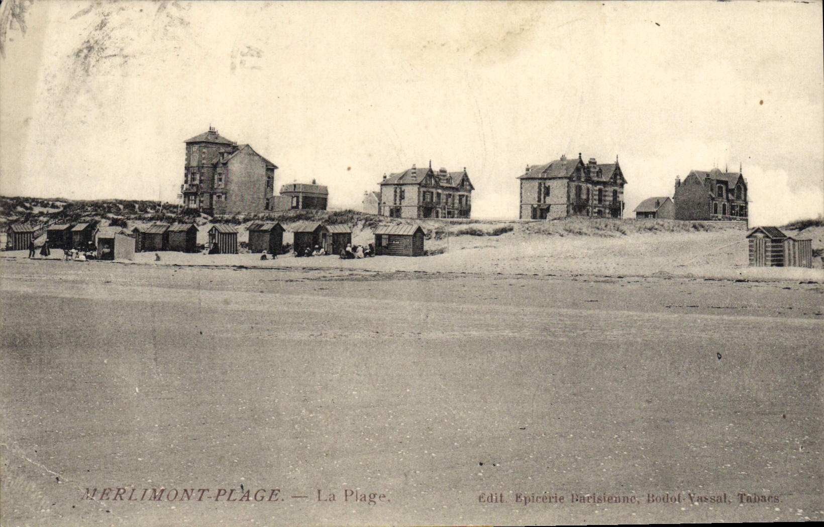 CPA Merlimont Plage La Plage