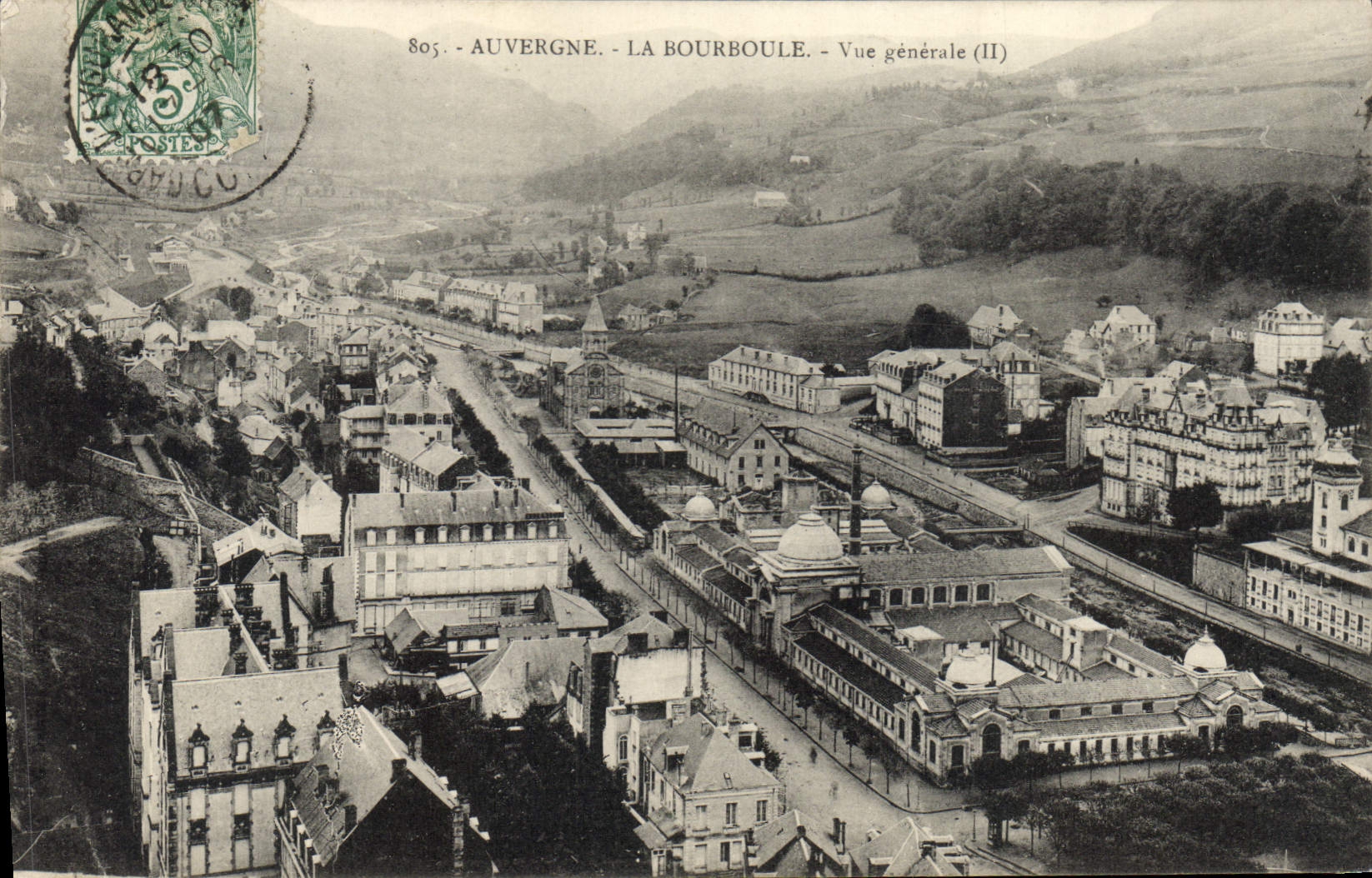 Auvergne - La Bourboule - Vue générale (II) - Éditeur : Postes