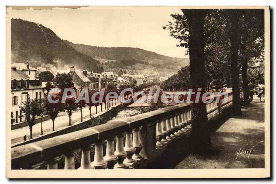 La Bourboule (Puy de Dôme) — vue de l'Avenue des États-Unis — Les Éditions d'Art Yv. Ditt