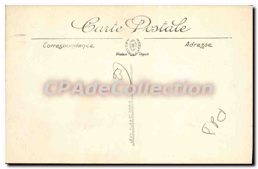 Le Mont-Dore — Vue générale — La Vallée de la Dogne et le Capucin — LL. — Verso