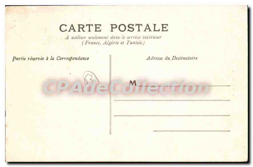Mont-Dore — Intérieur de l'Établissement Bain de Pieds — M.T. n°317 — Verso