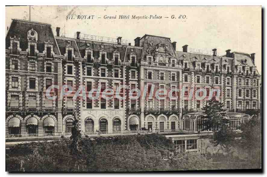 Saint-Royat — Grand Hôtel Majestic-Palace — G. d'O.