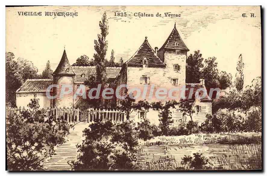 Château de Verrac — Vieille Huvergne — G. H.
