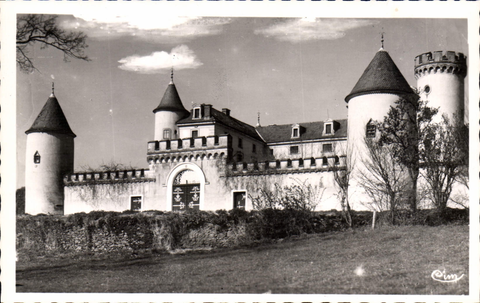 Château de Mons (P.-de-D.) — Colonie de vacances d'Air-France — éditeur Cim