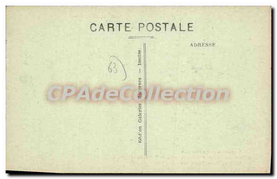 CPA St Nectaire Thermal Les Principaux hôtels de la station Bains romains villa Florence hôtel de pa — Reverso