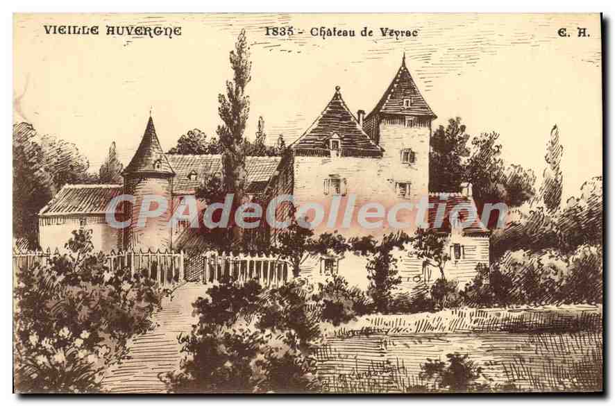 Château de Véprac — 1835 — Éditeur C. H.