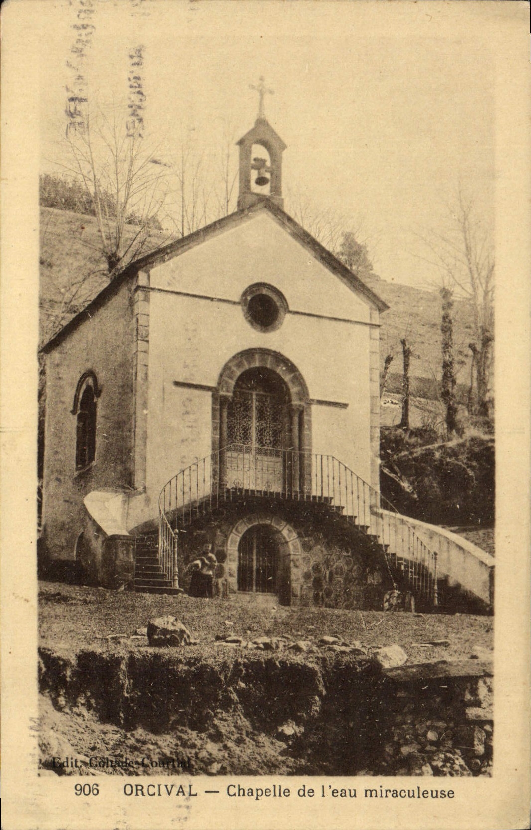 Orcival — Chapelle de l'eau miraculeuse — Edit. Gondet Courjal, n° 906