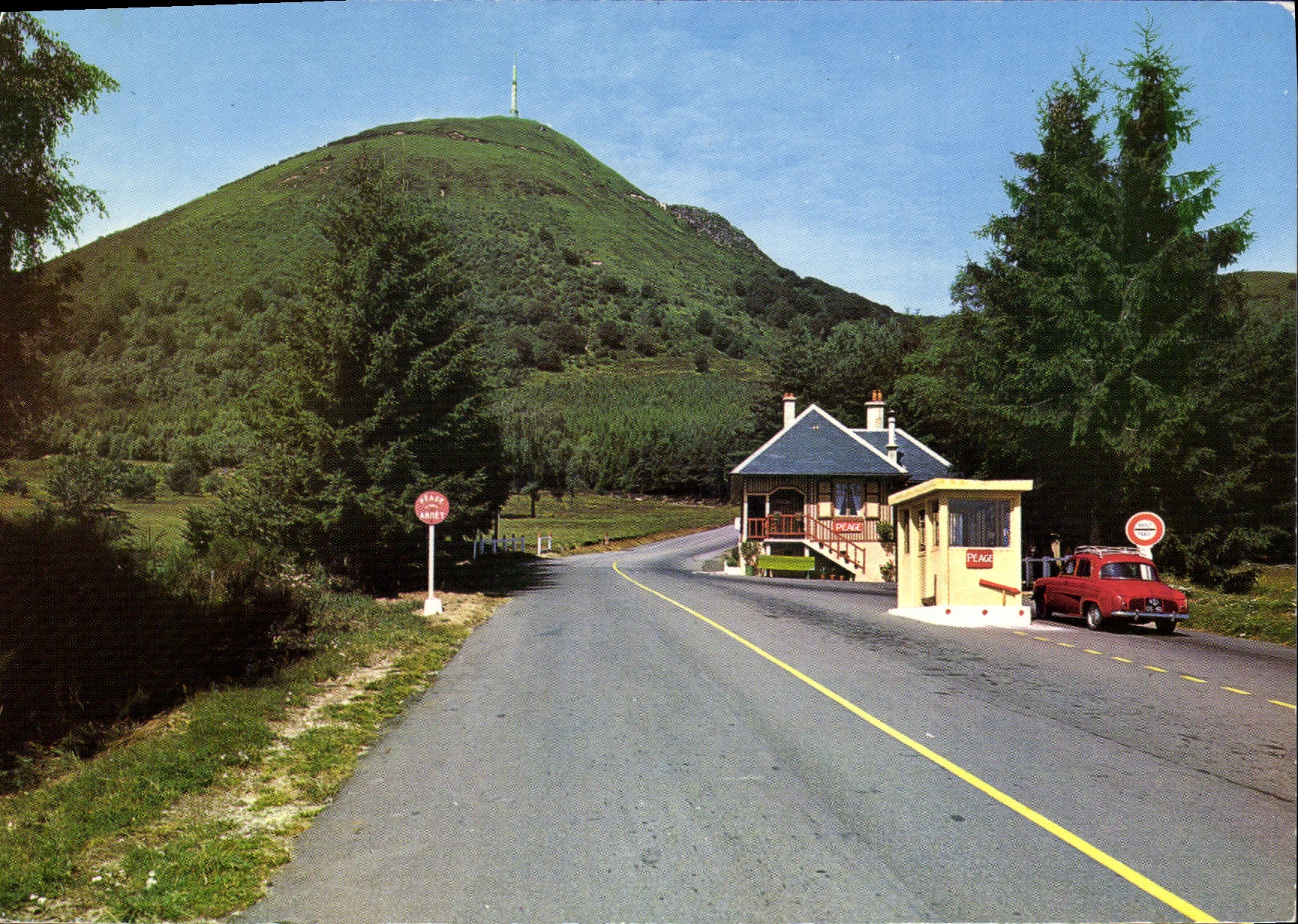 Le Puy-de-Dôme — Le péage — Éditions Pierre ARTAUD & Cie, Nantes