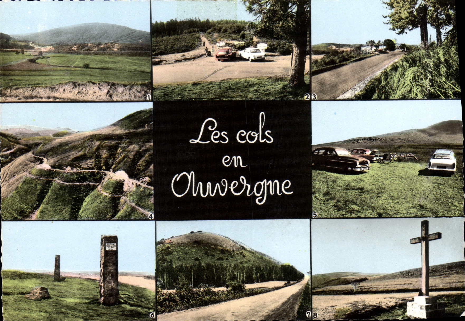 Les cols en Ouvèrgne — Puy de Dôme — Éditeur : Combière Imprimeur