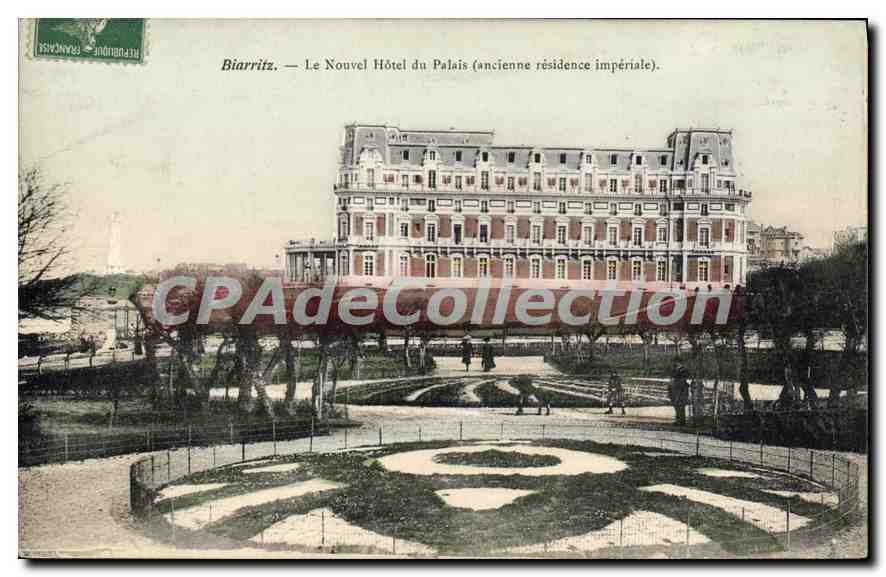 CPA Biarritz Le Nouvel Hotel Du Palais