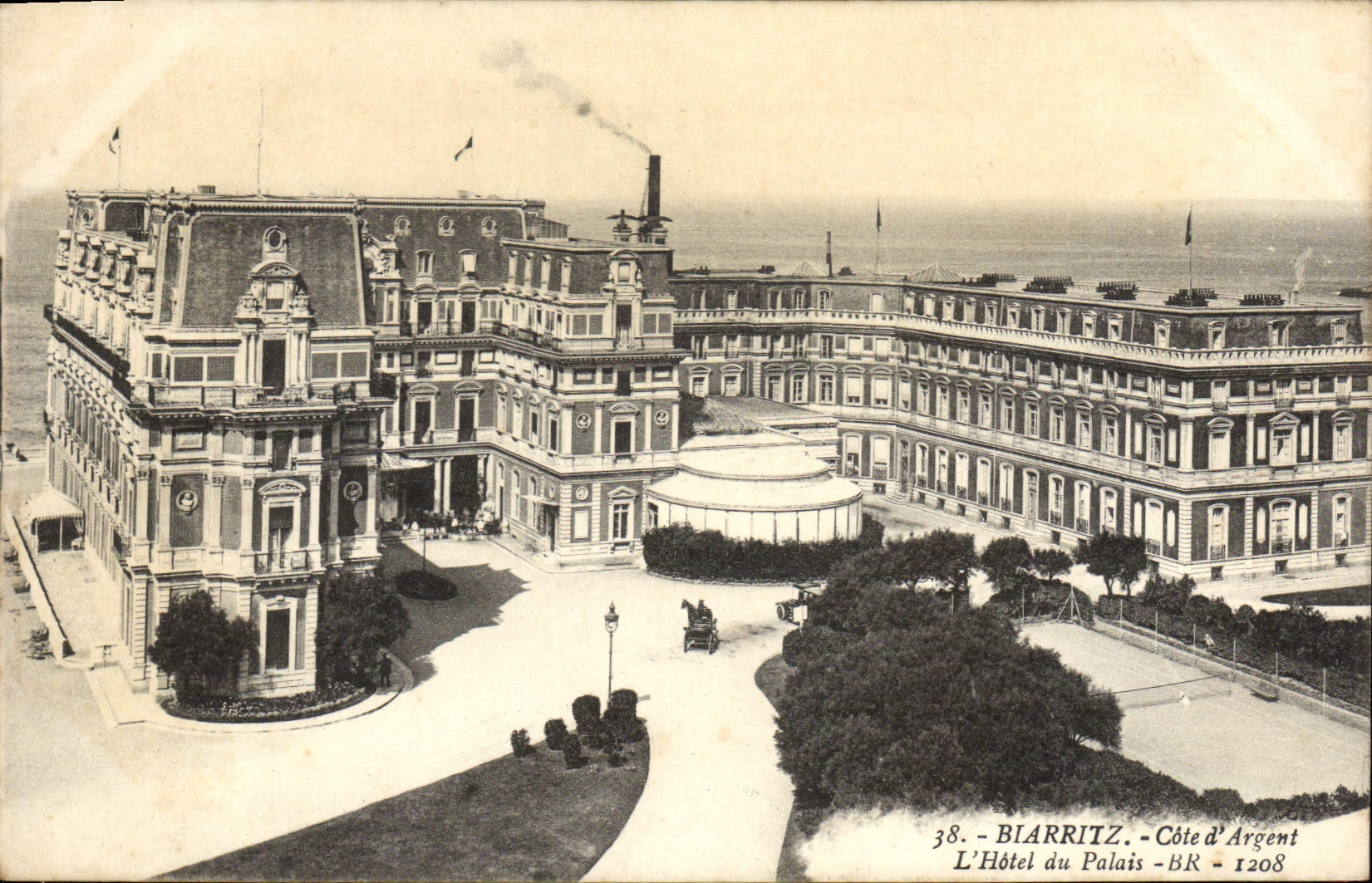 CPA Biarritz L'Hotel Du Palais