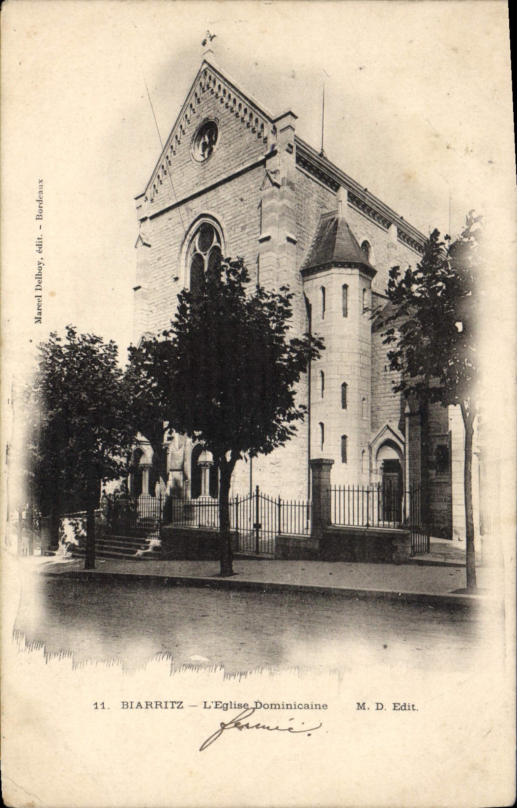 Biarritz — L'Église Dominicaine — Marcel Dalboy, édit. — Bordeaux
