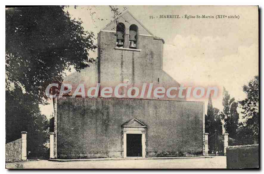 CPA Biarritz Eglise St Martin