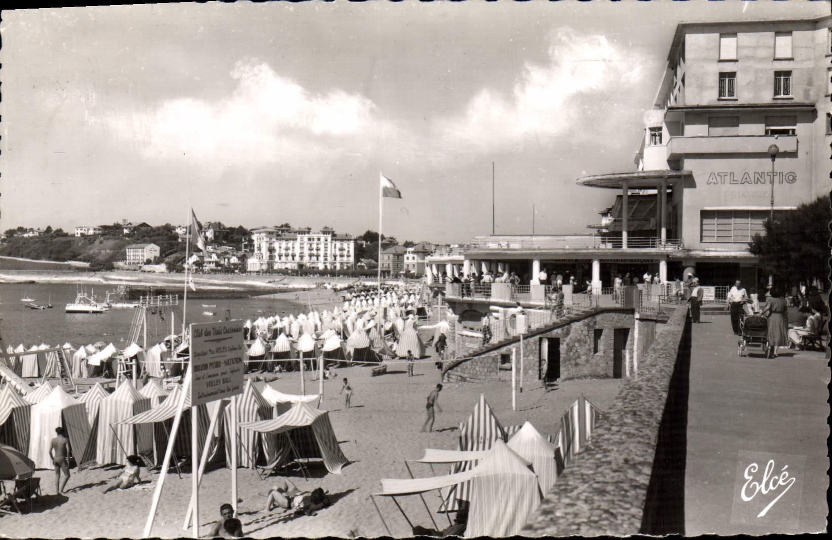 La Spiaggia vista dalla Promenade — ST-JEAN-de-LUZ — Editore Elcé