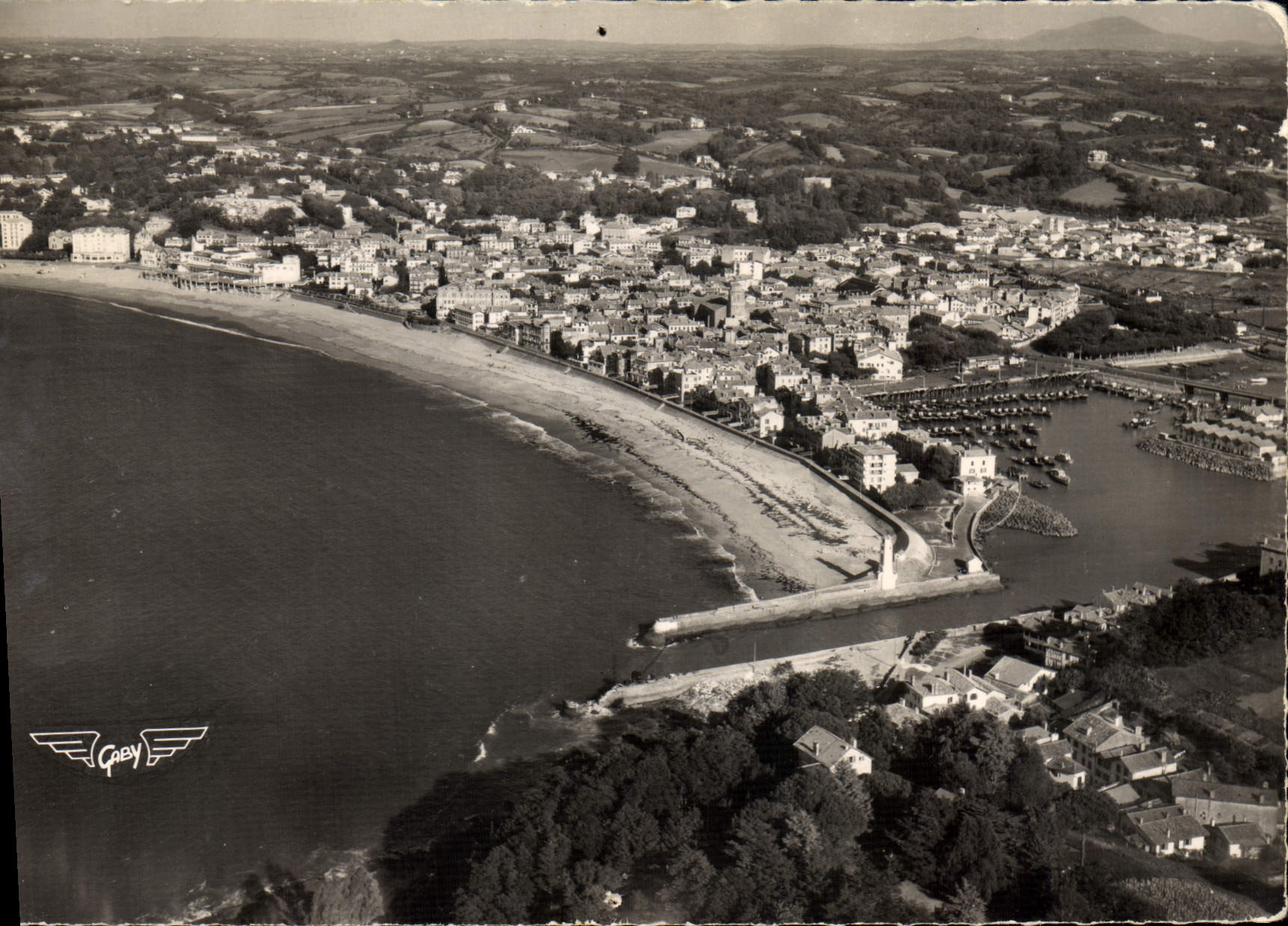 CPSM Saint Jean De Luz Le Port Et La Plage