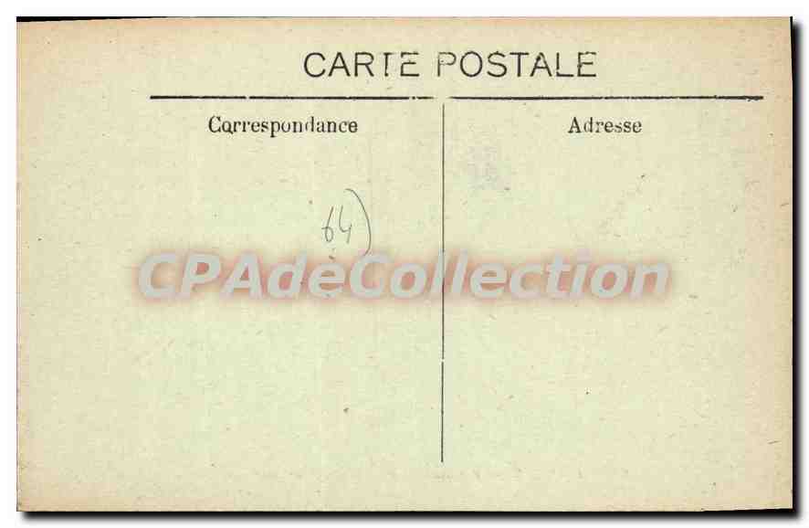 CPA Argeles Vue Generale Et Le Mont De Ger — Rückseite