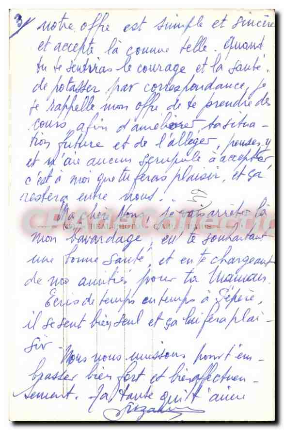 Cambo-les-Bains — Sanatorium Francessenia — éditeur Cop — Reverso