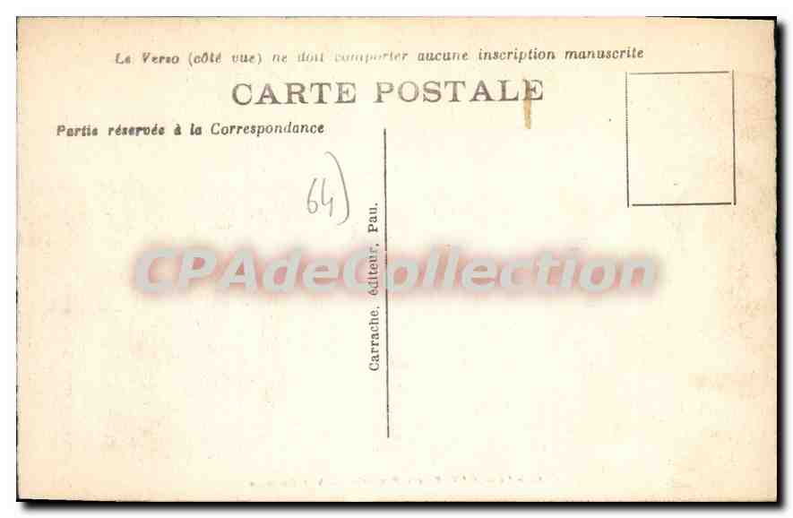 GAN (Basses-Pyrénées) — Allgemeiner Blick — C.C. -1 — Rückseite