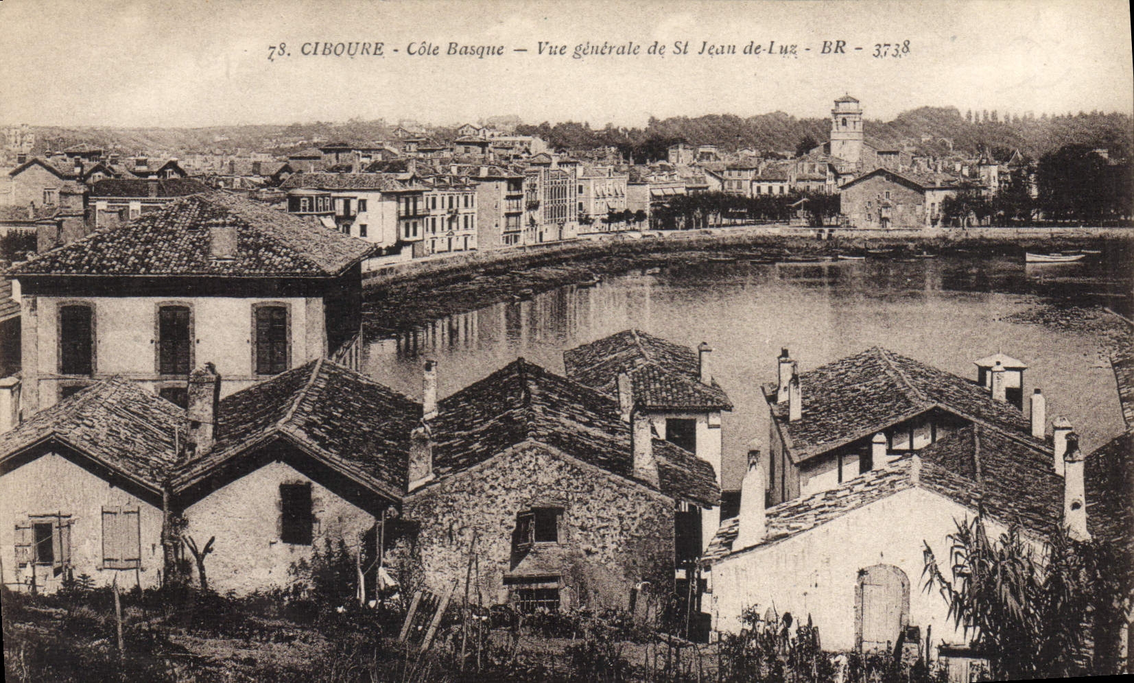 San Juan de Luz — Vista general — Costa Vasca — BR 3738