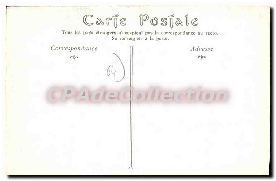 Espélette (Basses-Pyrénées) — Intérieur de l'Église — Reverso