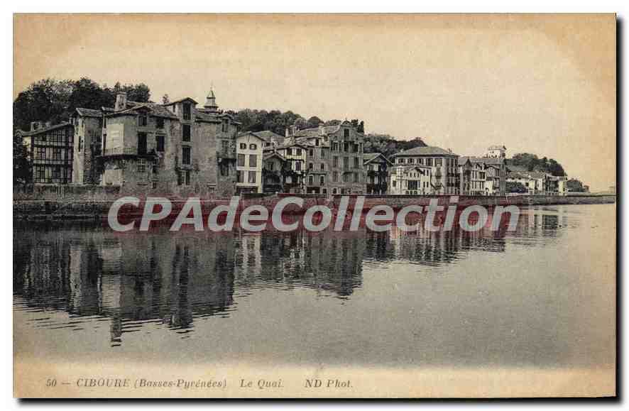 CPA Ciboure Le Quai