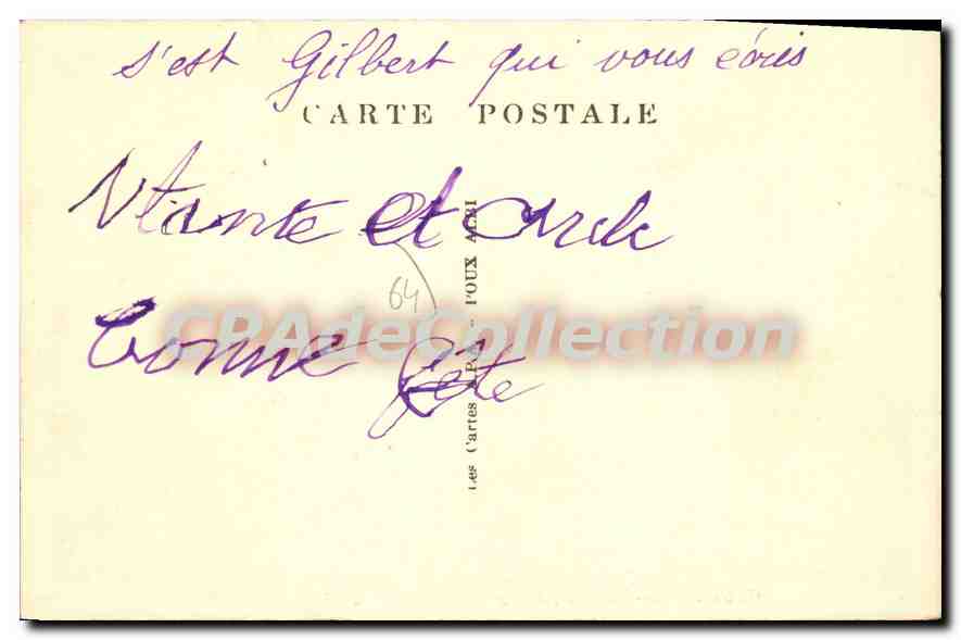 Solokon Ste-Marie (B.P.) — Vista general del barrio Notre-Dame — editor A.P.A. n° 3 — Reverso