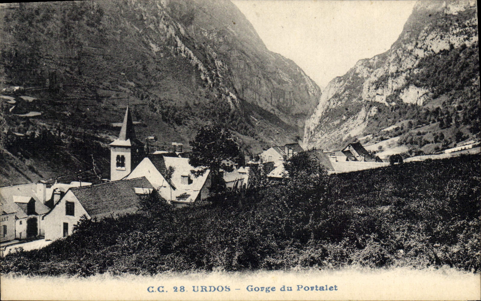 Gorge du Portalet — Urdos — C.C. 28