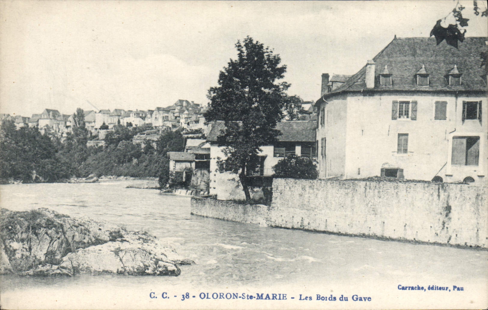 Oloron-Sainte-Marie — Los Lados del Gave — Carrache, editor, Pau