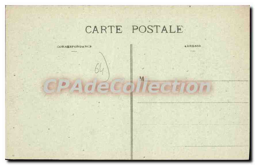 Oloron-Sainte-Marie — Los Lados del Gave — Carrache, editor, Pau — Reverso