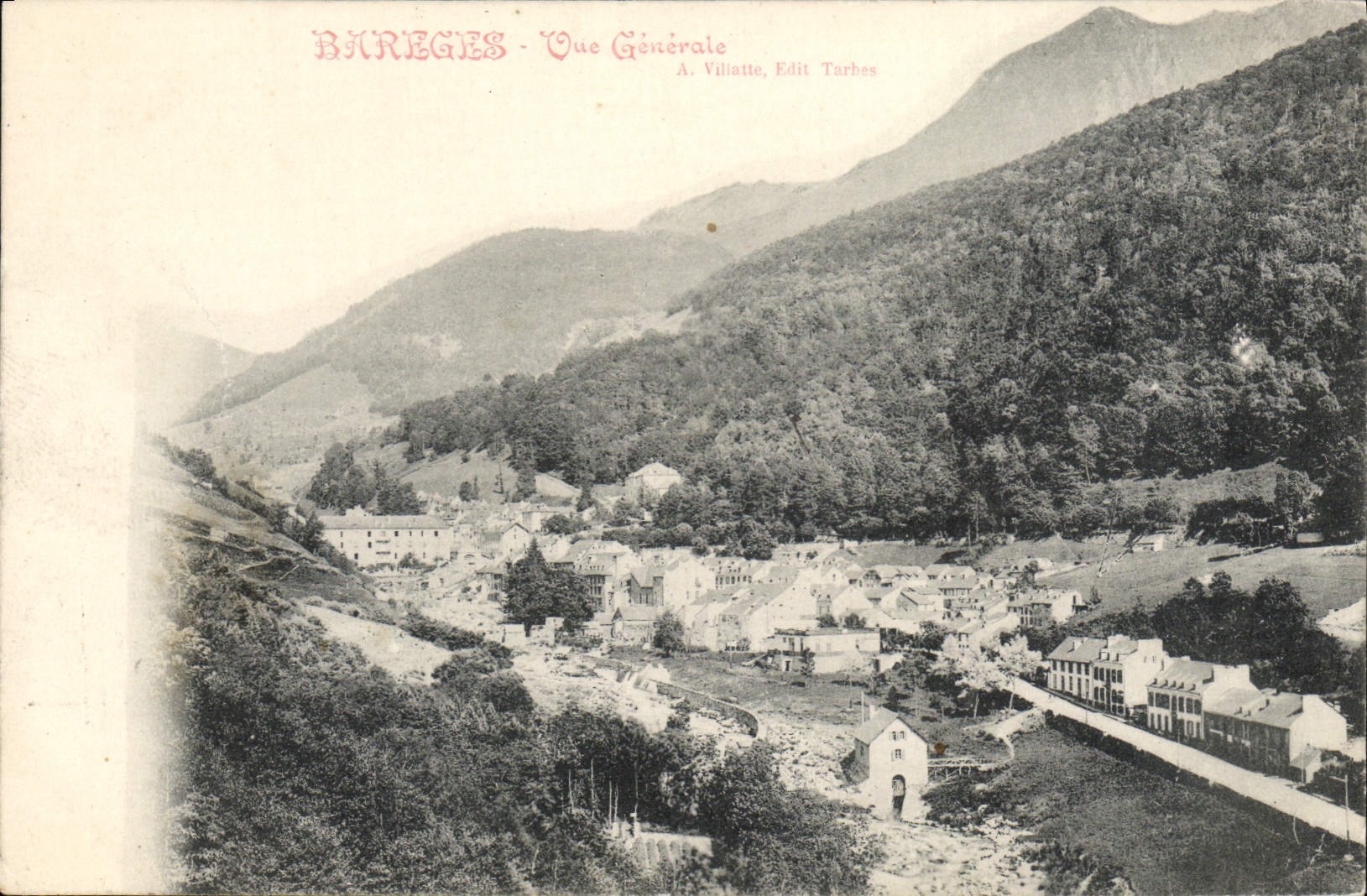 CPA Bareges Vue Generale