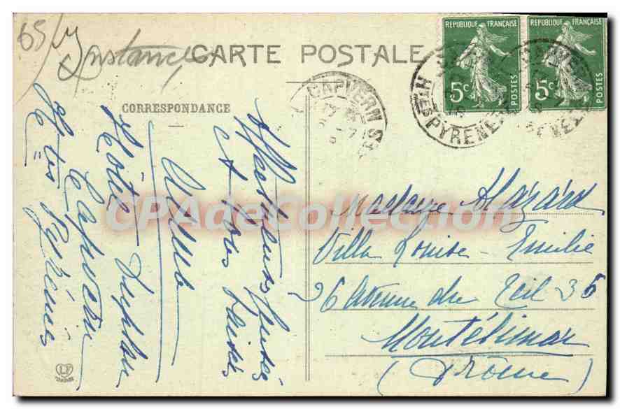 Les Hautes-Pyrénées - Capvern - La Promenade — Phototype Lardouche Frères, Toulouse, n°1200 — Reverso