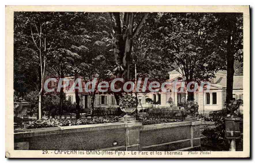 CPA Capvern Les Bains Le Parc Et Les Thermes