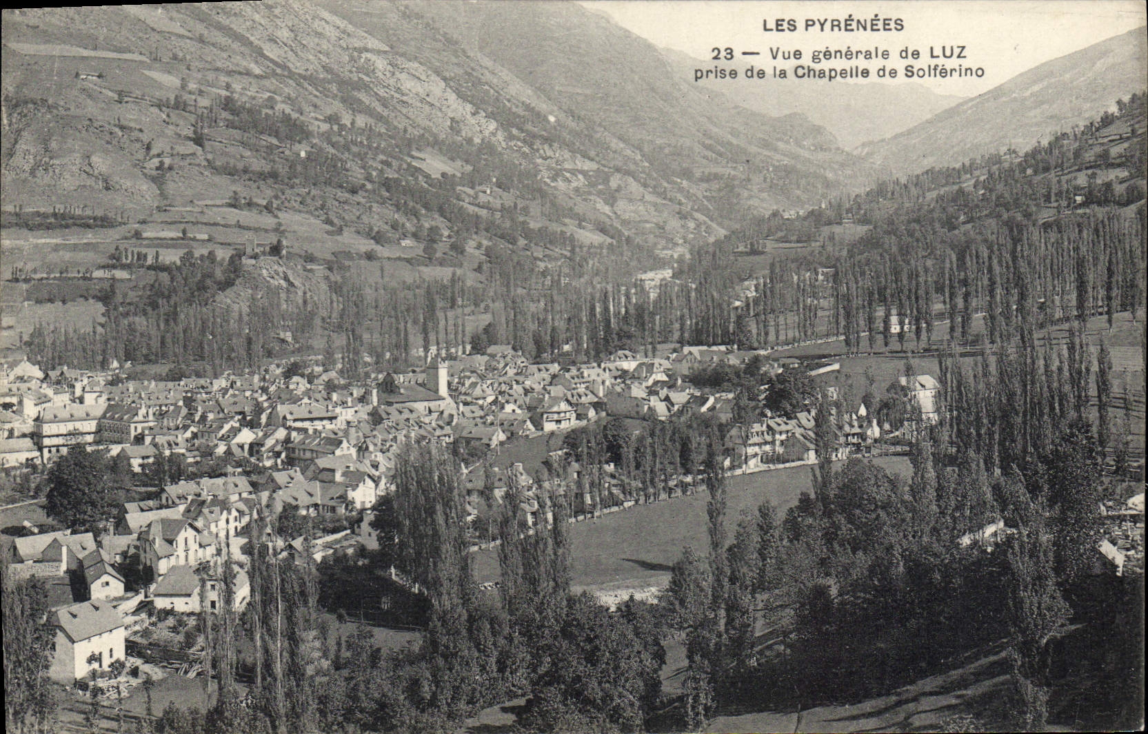 CPA Luz Vue Generale Prise De La Chapelle de Solférino
