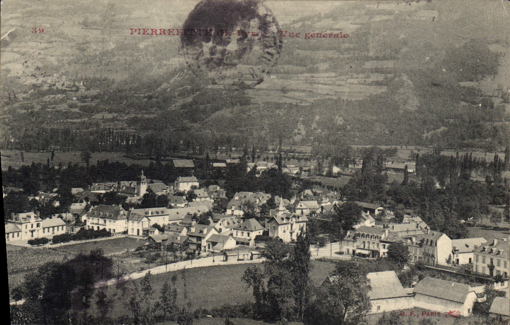 Pierrefitte-sur-Yonne — Vue générale — B. F., Paris, n°39