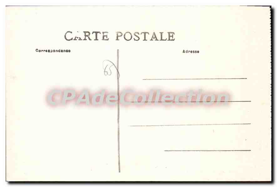 CPA Luz Saint Sauveur Le Pont De Pescadere — Verso