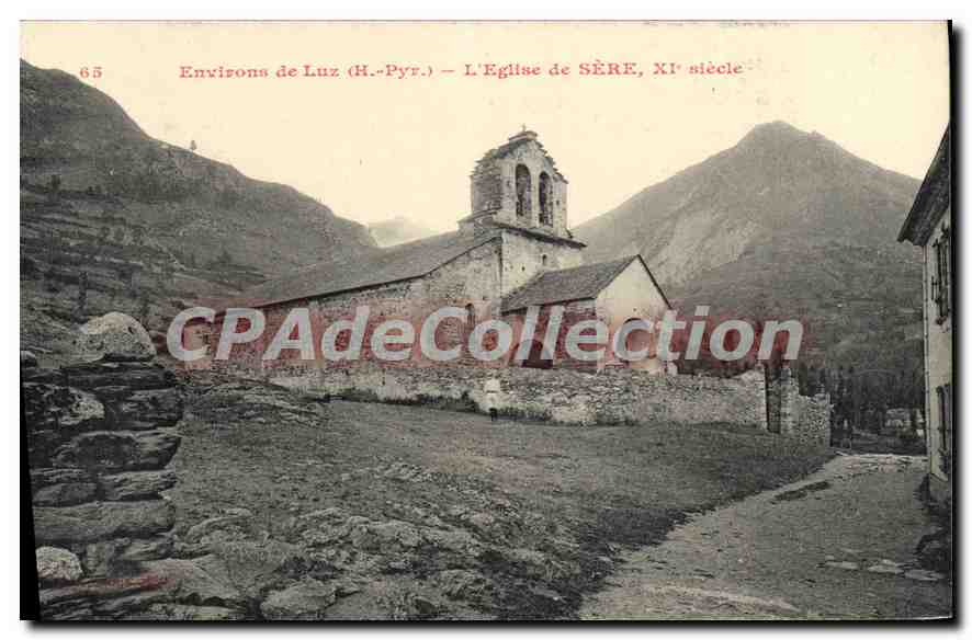 CPA Luz L'Eglise De Sere