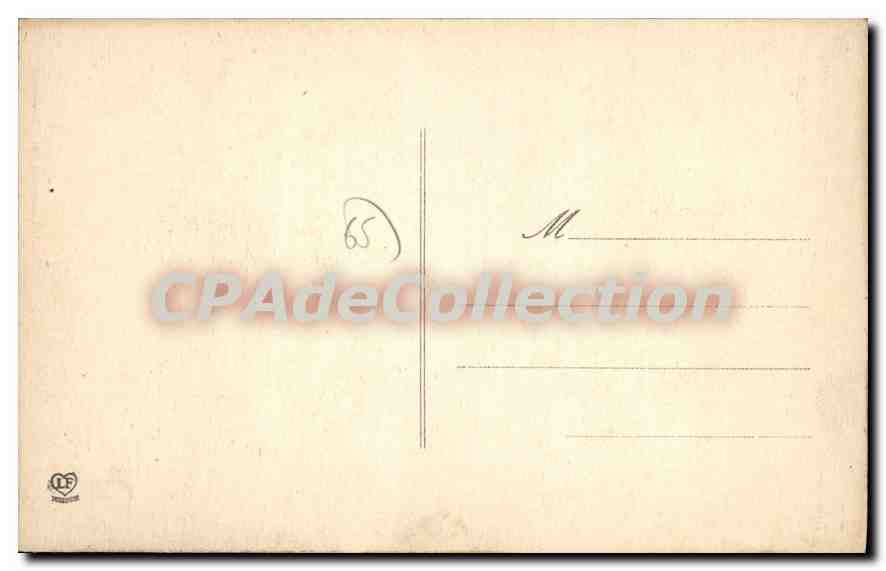 CPA Lourdes Hotel Moderne Soubirous Frères — Verso