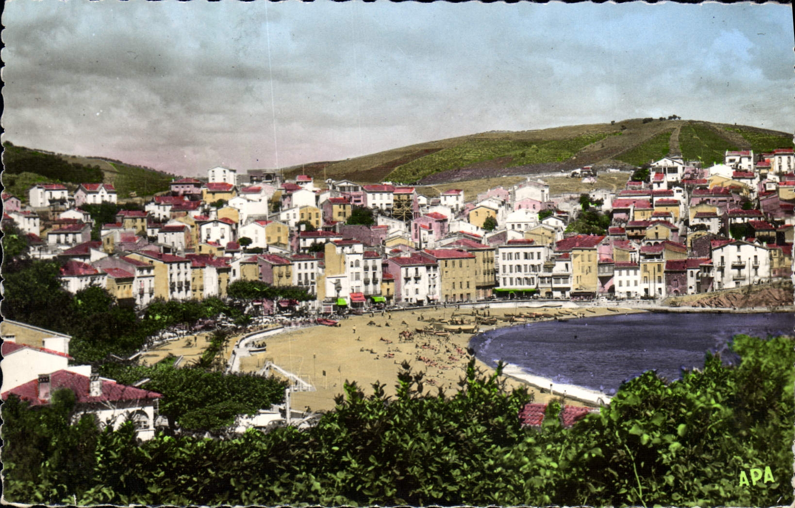 CPA Banyuls Sur Mer vue panoramique