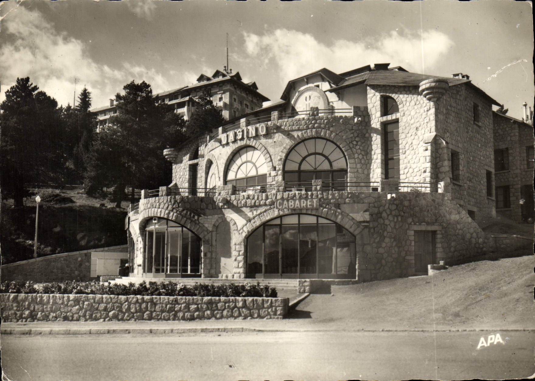 CPSM Font Romeu Vue Generale Le Grand Hotel casino