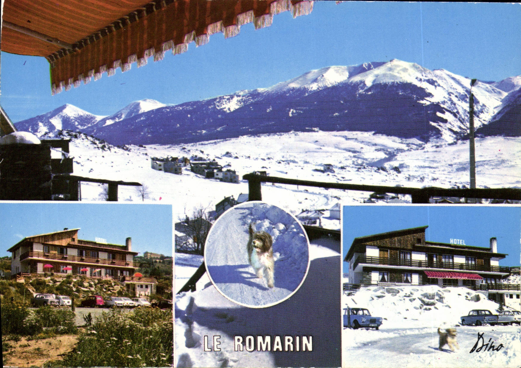 CPSM hôtel Le Romarin Sa Table Son Confort FONT-ROMEU