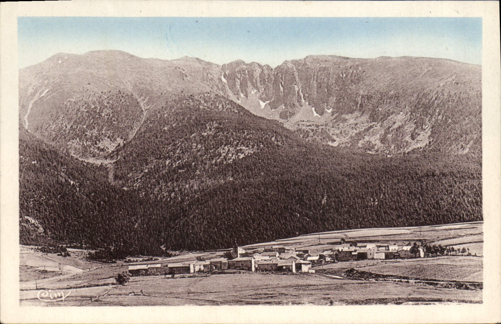CPA Mont Louis Cambre D'Aze Et Saint Pierre